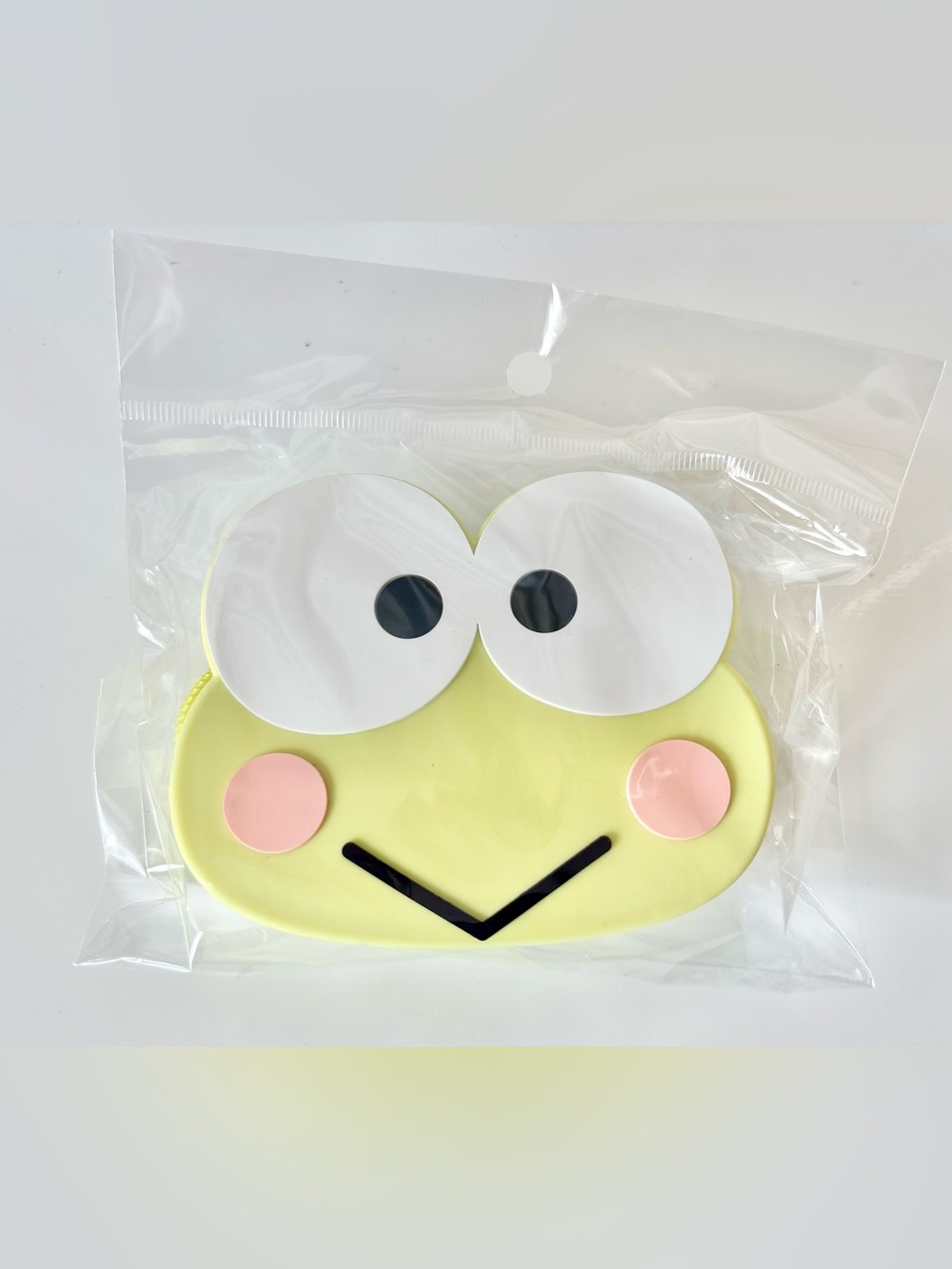 Kero Keroppi Silicone Coin-purse Bag Charm Keychain NWT Sanrio Japan Exclusive